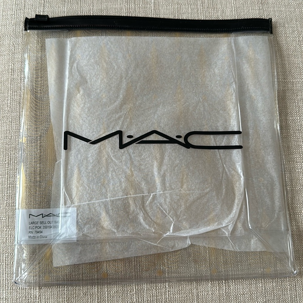 MAC makeup gift bag